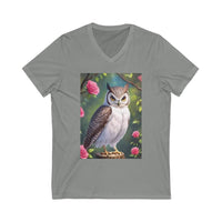 Unisex Jersey Short Sleeve V-Neck Tee