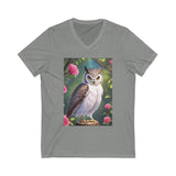 Unisex Jersey Short Sleeve V-Neck Tee