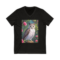 Unisex Jersey Short Sleeve V-Neck Tee