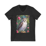 Unisex Jersey Short Sleeve V-Neck Tee