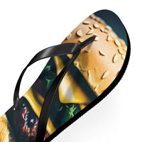 Hamburger Flip Flops