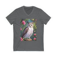 Unisex Jersey Short Sleeve V-Neck Tee