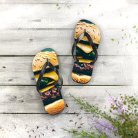 Hamburger Flip Flops