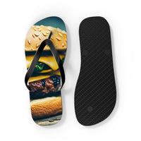 Hamburger Flip Flops