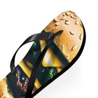 Hamburger Flip Flops