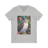 Unisex Jersey Short Sleeve V-Neck Tee