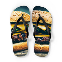 Hamburger Flip Flops