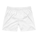 Hamburger Men's Mid-Length Swim Shorts (AOP)