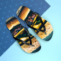 Hamburger Flip Flops