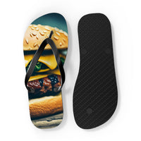 Hamburger Flip Flops