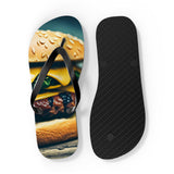 Hamburger Flip Flops
