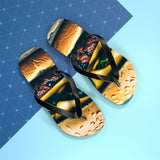 Hamburger Flip Flops