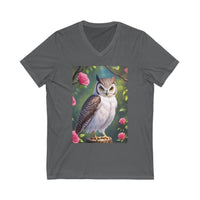 Unisex Jersey Short Sleeve V-Neck Tee