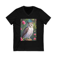 Unisex Jersey Short Sleeve V-Neck Tee