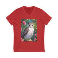 Unisex Jersey Short Sleeve V-Neck Tee