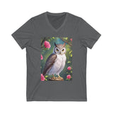 Unisex Jersey Short Sleeve V-Neck Tee