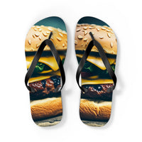 Hamburger Flip Flops