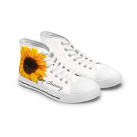 Sunflower Women's High Top Sneakers