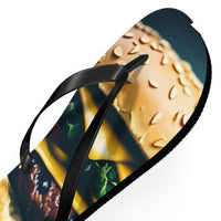 Hamburger Flip Flops