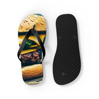 Hamburger Flip Flops