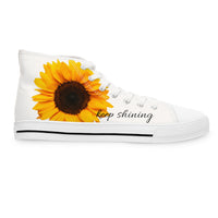 Sunflower Women's High Top Sneakers