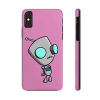 Invader Zim Pink Robot Gir Case Mate Tough Phone Cases