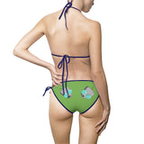 Invader Zim Gir Green Women's Bikini Swimsuit