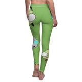 Invader Zim Green Gir Women's Cut & Sew Casual Leggings