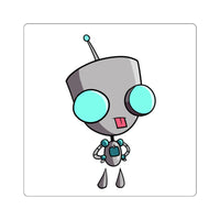Invader Zim Robot Gir Square Sticker