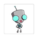 Invader Zim Robot Gir Square Sticker