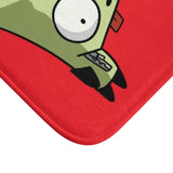 Invader Zim Gir Red Bath Mat