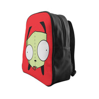 Invader Zim Red Gir School Backpack
