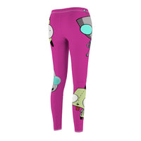 Invader Zim Fuscha Gir Women's Cut & Sew Casual Leggings