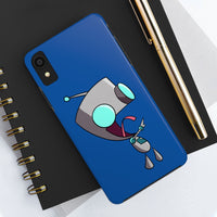 Invader Zim Blue Robot Gir Tongue Case Mate Tough Phone Cases