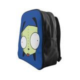 Invader Zim Blue Gir School Backpack