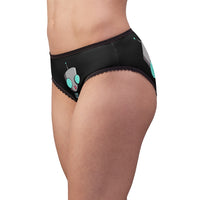 Invader Zim Robot Gir Black Women's Panties