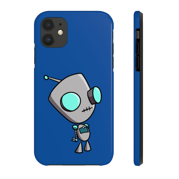 Invader Zim Blue Robot Gir Case Mate Tough Phone Cases