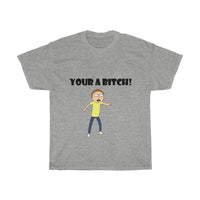 Rick and Morty funny tshirt Mortys the boss