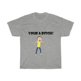 Rick and Morty funny tshirt Mortys the boss