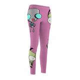 Invader Zim Pink Gir Women's Cut & Sew Casual Leggings