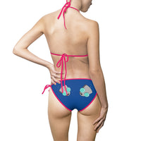 Invader Zim Gir Blue Women's Bikini Swimsuit