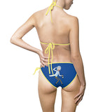 Rick and Morty Blue Women's Bikini Swimsuit