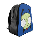 Invader Zim Blue Gir School Backpack