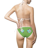 Invader Zim Gir Green Women's Bikini Swimsuit