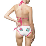 Invader Zim Gir White Women's Bikini Swimsuit