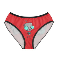 Invader Zim Robot Gir Red Women's Panties