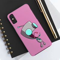 Invader Zim Pink Robot Gir Tongue Case Mate Tough Phone Cases