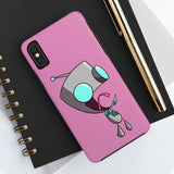 Invader Zim Pink Robot Gir Tongue Case Mate Tough Phone Cases