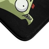 Invader Zim Gir Black Bath Mat