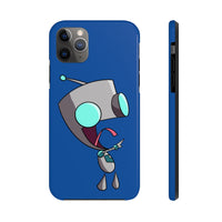 Invader Zim Blue Robot Gir Tongue Case Mate Tough Phone Cases